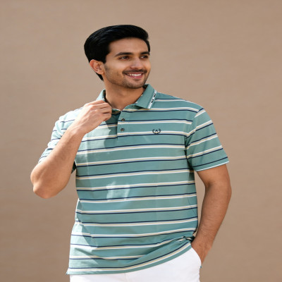 1 pics 100% Cotton Polo T shirt For Men-1020
